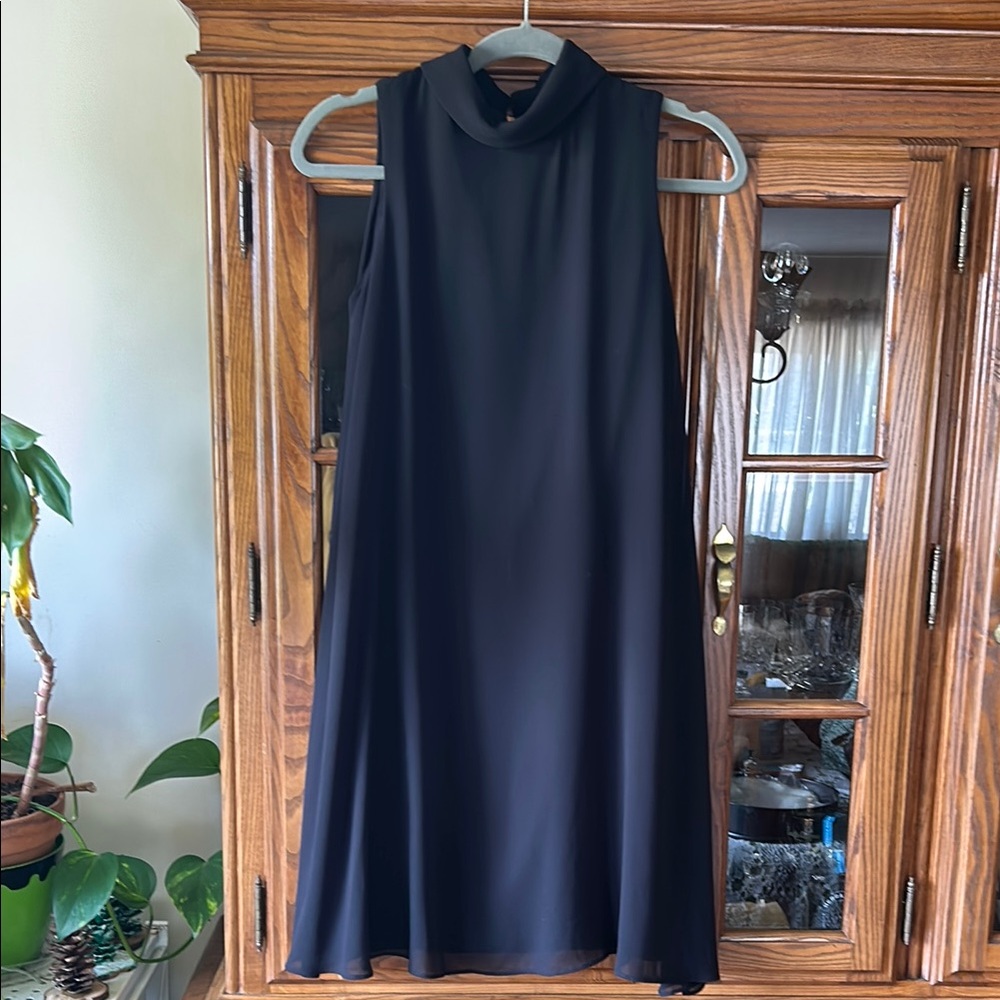 Elegant Black Sleeveless Dress